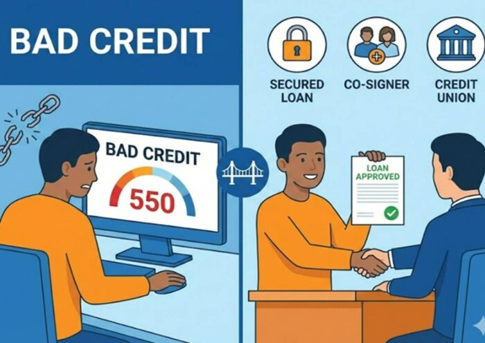 get a loan when you have a bad Credit Score